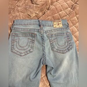 True Religion Girl Jeans. “GIRLS HALLE BIG T JEAN”